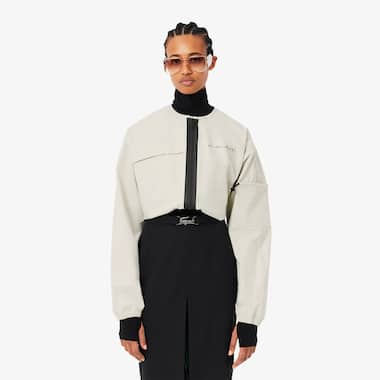 여성 트랙 블루종 자켓