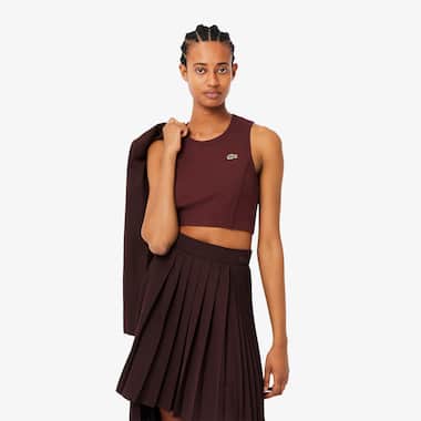 피케 코튼 브라탑