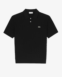 케이블 반팔 스웨터 폴로 셔츠