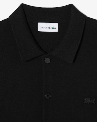 버튼 카라 가디건