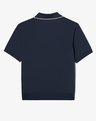 오픈카라 반팔 폴로