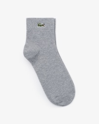 남성용 피케조직 베이직 미들 양말