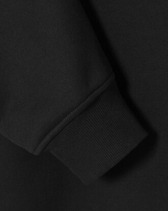 반집업 와이드 카라 스웻셔츠