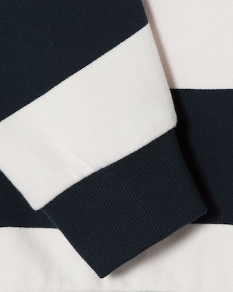 폴로 카라 컬러블록 스웻 셔츠