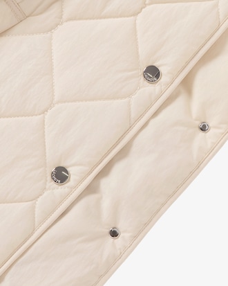 퀼팅 패턴 패딩 점퍼