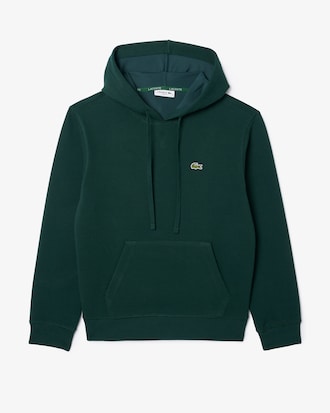 더블페이스 피케 후드 스웻셔츠