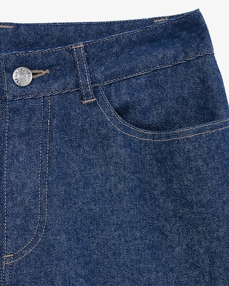 세미와이드 캐주얼 데님팬츠