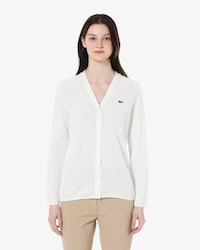 썸머 브이넥 미들 가디건