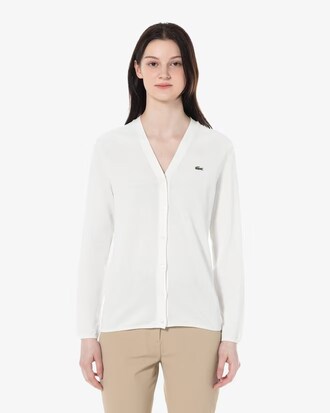 썸머 브이넥 미들 가디건