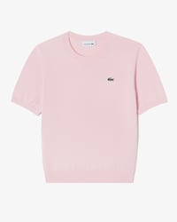 베이직 크루넥 반팔 스웨터