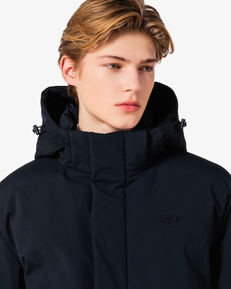 논퀼팅 PQ 후드 파카