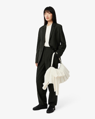 컬러티핑 폴로 스웨터