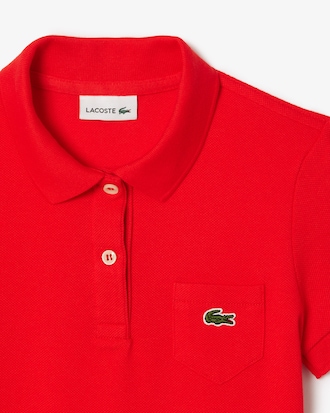 여아 베이직 반팔 폴로 드레스