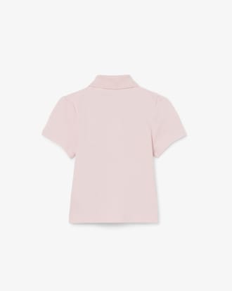 키즈 피케 퍼프 슬리브 폴로셔츠