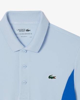 노박 부분 배색 반팔 폴로