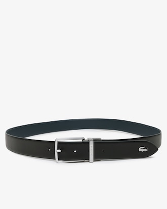 라코스테 레터링 기본 버클 벨트