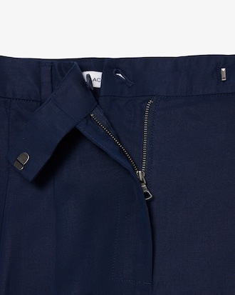 린넨 블렌디드 버뮤다 팬츠