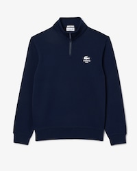 캐주얼 반집업 스웻셔츠