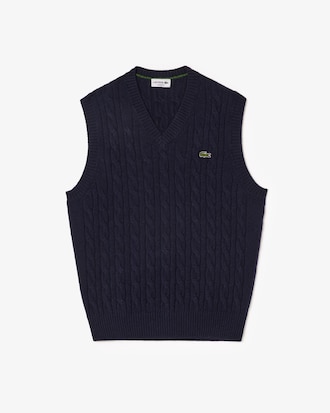 케이블 V넥 베스트