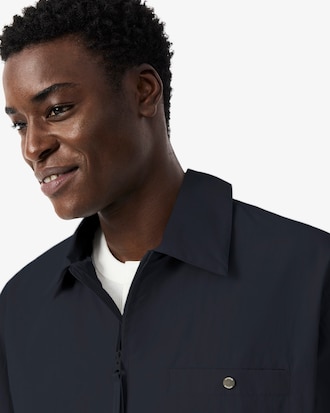 셔츠 카라 블루종