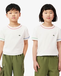 키즈 컬러 파이핑 반팔 티셔츠