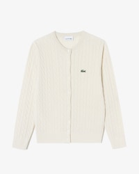 여아 울 케이블 가디건