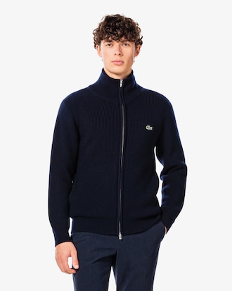 립조직 풀집업 가디건