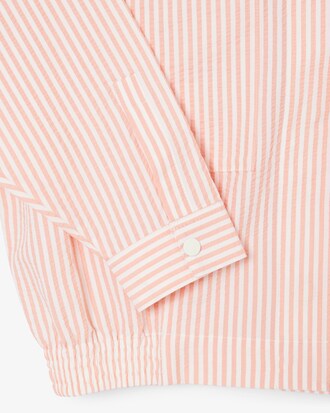 스트라이프 시어서커 라이트 점퍼