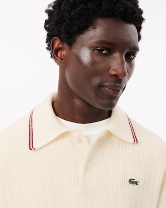 테니스 긴팔 스웨터 폴로