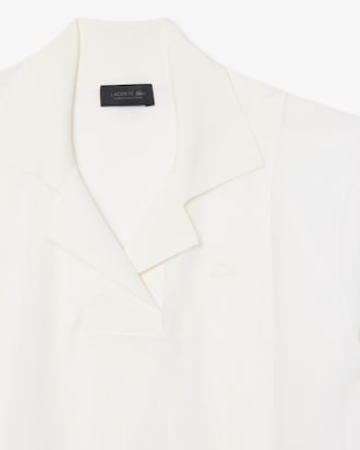 유니섹스 시어 니트 루즈핏 폴로