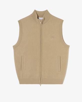 이중직 지퍼 베스트