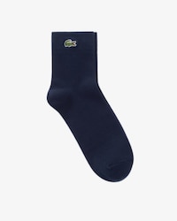 남성 베이직 솔리드 피케 중목 양말