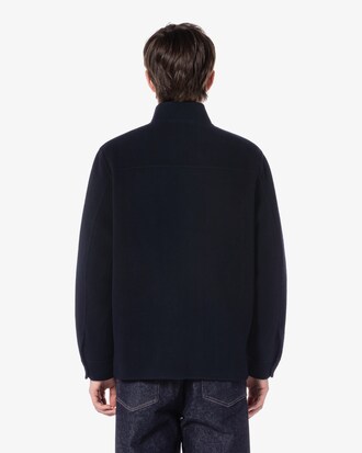 하이넥 울 자켓