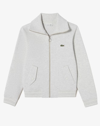 카라 집업 스웻셔츠