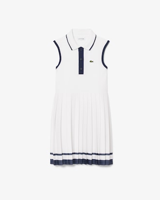 여아 플리츠 폴로 원피스