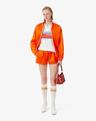 여성 프린티드 쁘띠 피케 레귤러 폴로