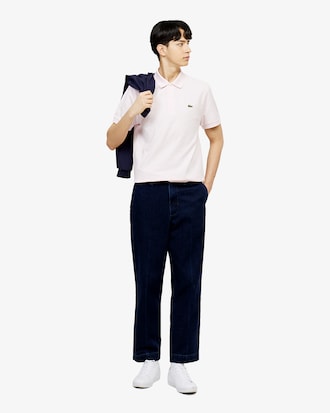 프렌치 레귤러핏 베이직 폴로 셔츠