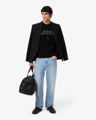 홀리데이 크루넥 스웨터