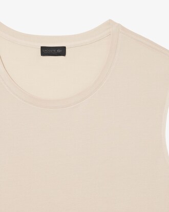 남성 실크 피케 루즈핏 탱크탑