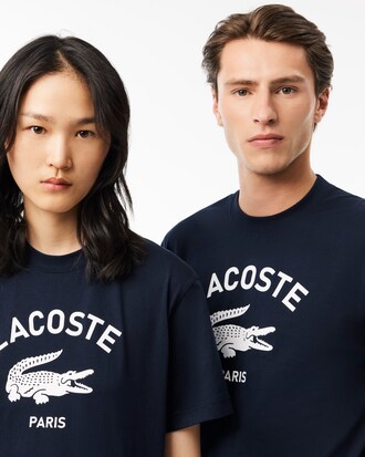 캐주얼 빅크록 티셔츠