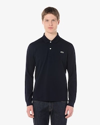 클래식 핏 베이직 긴팔 폴로