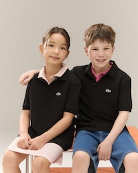 키즈 베이직 반팔 폴로셔츠