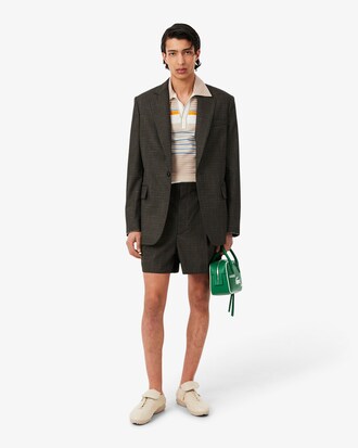 남성 헤비 피케 스트라이프 슬림 폴로