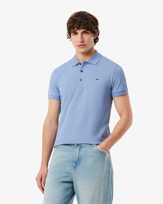 슬림핏 반팔 폴로 셔츠