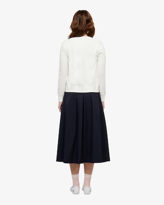 플리츠 미드랭스 스커트