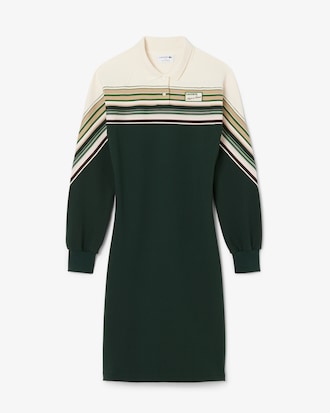 MIF 베트윙 소매 폴로 드레스