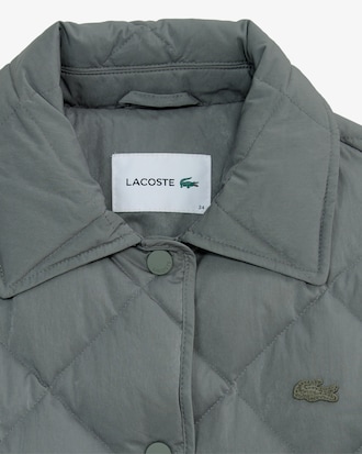 다이아퀼팅 경량 카라 다운