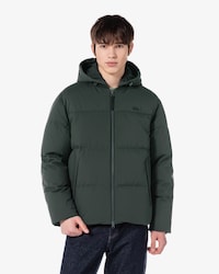 스타디움넥 후드 다운