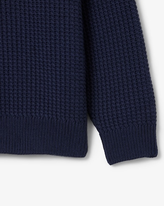 스카시 조직 카라 스웨터