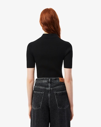 3D 하프집업 스웨터